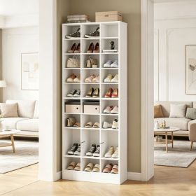 Sleek Shoe Storage Cabine with Freestanding for Closet